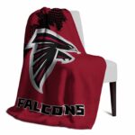 atlanta falcons grunge texture red blanket top rated