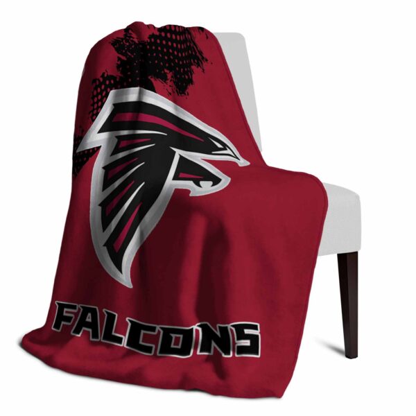 atlanta falcons grunge texture red blanket top rated