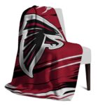 atlanta falcons paint streaks red white blanket top rated