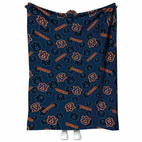 auburn tigers diehard fans navy blue blanket best selling