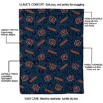 auburn tigers diehard fans navy blue blanket new arrival