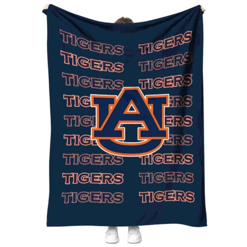 auburn tigers fan pride navy blue blanket best selling