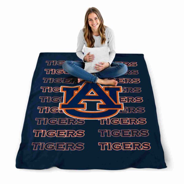 auburn tigers fan pride navy blue blanket high quality