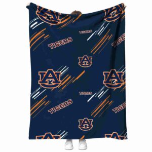 auburn tigers fan spirit navy blue blanket best selling