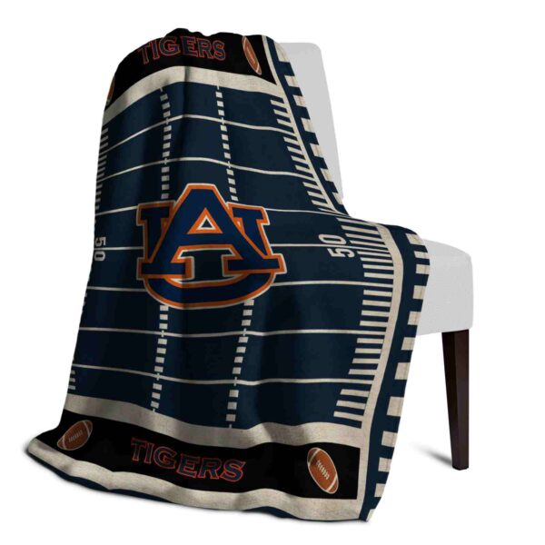 auburn tigers football field navy blue blanket top rated
