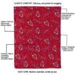 ball state cardinals diehard fans red blanket new arrival