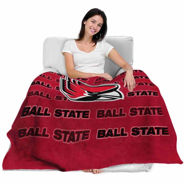 ball state cardinals fan pride red blanket latest model