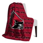 ball state cardinals fan pride red blanket top rated