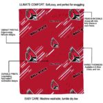 ball state cardinals fan spirit red blanket new arrival