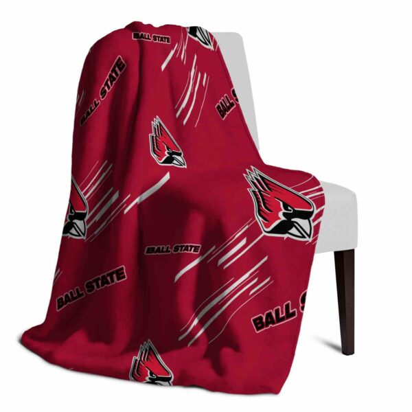 ball state cardinals fan spirit red blanket top rated