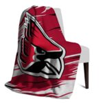 ball state cardinals paint streaks red white blanket top rated
