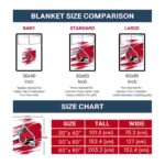 ball state cardinals paint streaks red white blanket trendy