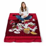 ball state cardinals three musketeers red blanket best selling