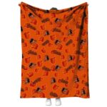 baltimore orioles diehard fans orange blanket best selling
