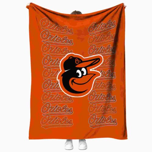 baltimore orioles fan pride orange blanket best selling