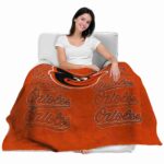 baltimore orioles fan pride orange blanket best selling