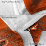 baltimore orioles fan pride orange blanket best selling