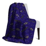 baltimore ravens diehard fans purple blanket top rated