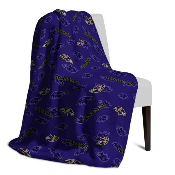 baltimore ravens diehard fans purple blanket top rated