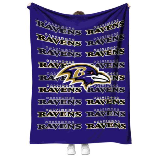 baltimore ravens fan pride purple blanket best selling