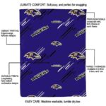 baltimore ravens fan spirit purple blanket new arrival