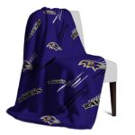 baltimore ravens fan spirit purple blanket top rated