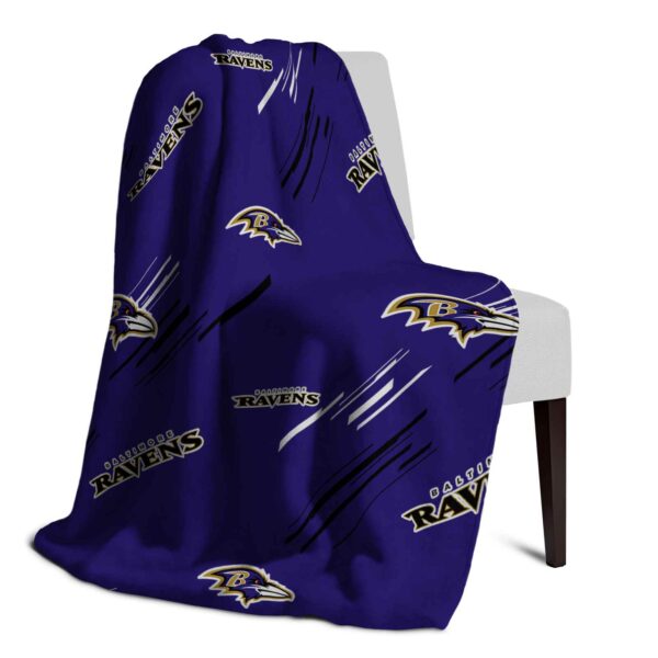 baltimore ravens fan spirit purple blanket top rated