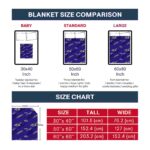 baltimore ravens fan spirit purple blanket trendy