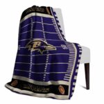 baltimore ravens football field purple blanket top rated