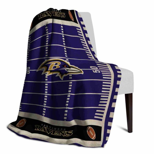 baltimore ravens football field purple blanket top rated