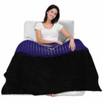 baltimore ravens gradient dots purple blanket latest model