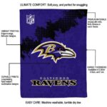 baltimore ravens grunge texture purple blanket best selling