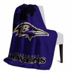 baltimore ravens grunge texture purple blanket best selling
