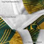 baylor bears diagonal stripes green blanket best selling