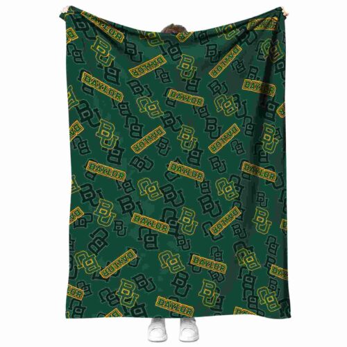 baylor bears diehard fans green blanket best selling