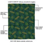 baylor bears diehard fans green blanket best selling