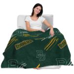 baylor bears fan spirit green blanket latest model