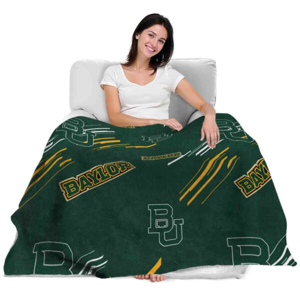 baylor bears fan spirit green blanket latest model