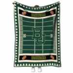 baylor bears football field green blanket best selling