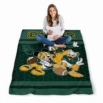 baylor bears three musketeers green blanket high quality