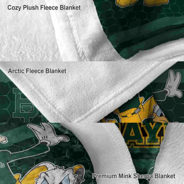baylor bears three musketeers green blanket premium grade