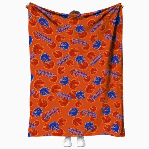 boise state broncos diehard fans orange blanket best selling