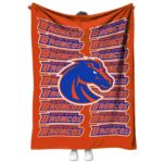 boise state broncos fan pride orange blanket best selling