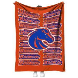 boise state broncos fan pride orange blanket best selling