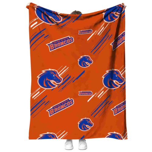 boise state broncos fan spirit orange blanket best selling