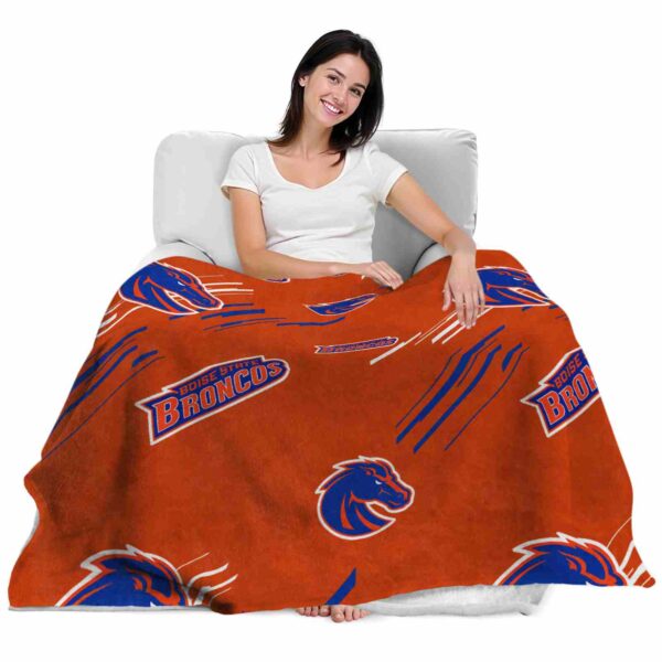 boise state broncos fan spirit orange blanket latest model