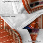 boise state broncos football field orange blanket best selling