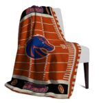 boise state broncos football field orange blanket best selling