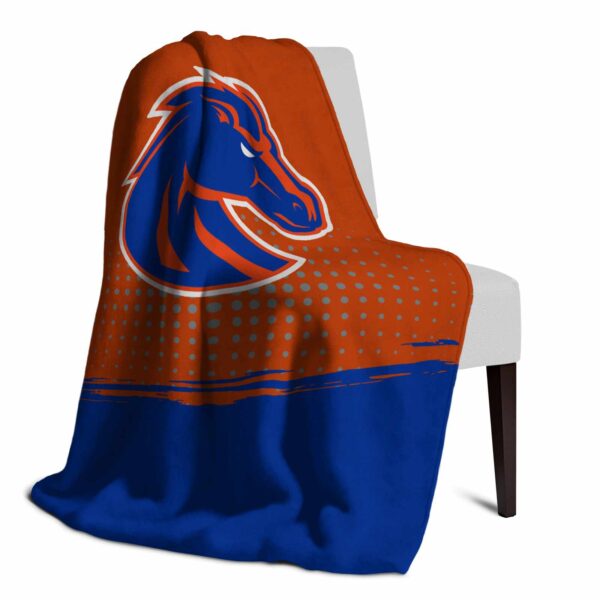 boise state broncos gradient dots orange blanket top rated