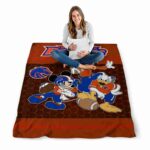 boise state broncos three musketeers orange blanket best selling